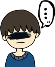 Men stickers by Ohanamatope sticker #9738975