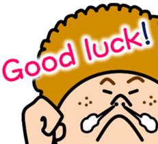 Afro Men sticker #9739376