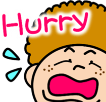 Afro Men sticker #9739382