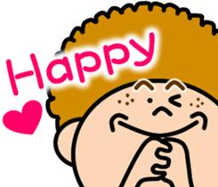 Afro Men sticker #9739385