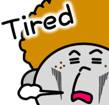 Afro Men sticker #9739389