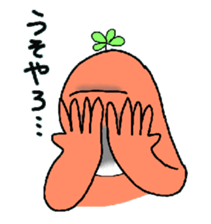 Dreaming gorilla13 sticker #9739663