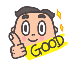 Lucky Man Bobo sticker #9739916