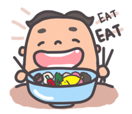 Lucky Man Bobo sticker #9739920