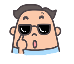 Lucky Man Bobo sticker #9739934