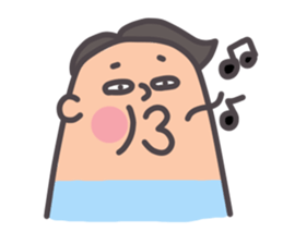 Lucky Man Bobo sticker #9739951