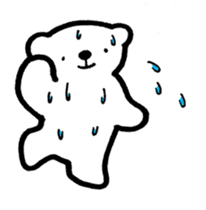 Tell pleasantly do a bear honorific sticker #9740091