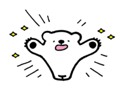 Tell pleasantly do a bear honorific sticker #9740107