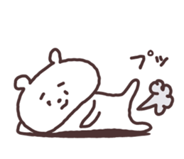 Sloppy bear sticker #9740115