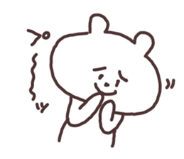 Sloppy bear sticker #9740141