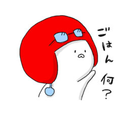 a seal wearing a cap sticker #9740158