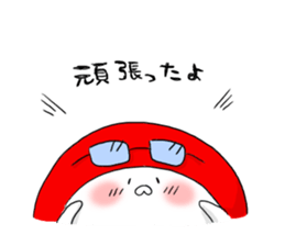 a seal wearing a cap sticker #9740163