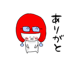 a seal wearing a cap sticker #9740171