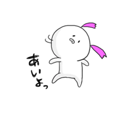 a seal wearing a cap sticker #9740179