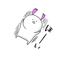 a seal wearing a cap sticker #9740180