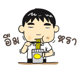 Cute college student sticker #9740316