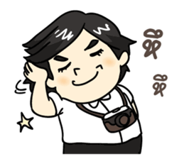 Cute college student sticker #9740349