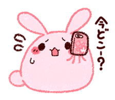 Sticker of love rabbit 3 sticker #9740514