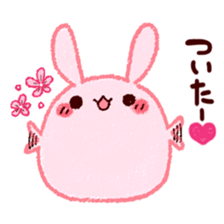 Sticker of love rabbit 3 sticker #9740515