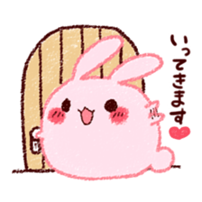 Sticker of love rabbit 3 sticker #9740520