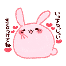 Sticker of love rabbit 3 sticker #9740521