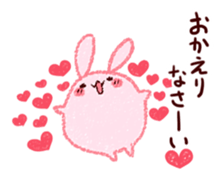 Sticker of love rabbit 3 sticker #9740522