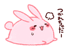 Sticker of love rabbit 3 sticker #9740523