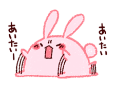 Sticker of love rabbit 3 sticker #9740544