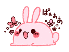 Sticker of love rabbit 3 sticker #9740547