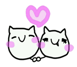 cute tusk cat sticker #9740554