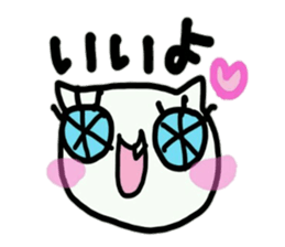 cute tusk cat sticker #9740555