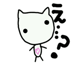 cute tusk cat sticker #9740560