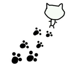 cute tusk cat sticker #9740562