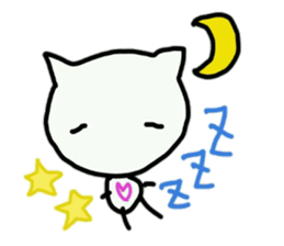 cute tusk cat sticker #9740569