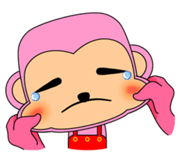 Blessing to the Year of the Monkey. sticker #9740742