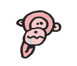 Pinky Monkey-Chan2 sticker #9740779