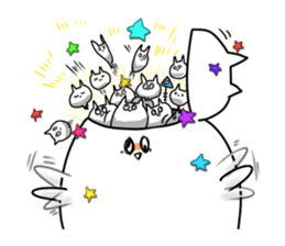 Kitten Sticker lively's cat sticker #9740909