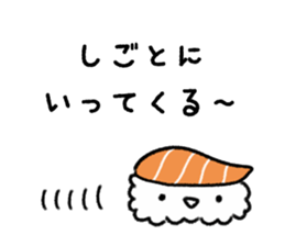 Fun sushi Sticker sticker #9741033