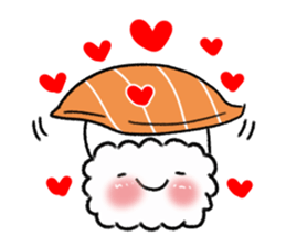 Fun sushi Sticker sticker #9741069