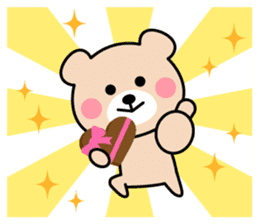 Cute KUMA chan 3 sticker #9741168