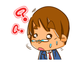 Cute students(CHN Ber) sticker #9741233