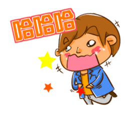 Cute students(CHN Ber) sticker #9741234