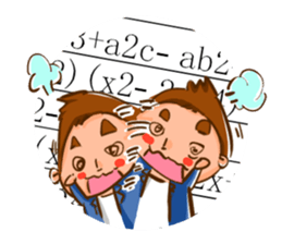 Cute students(CHN Ber) sticker #9741266