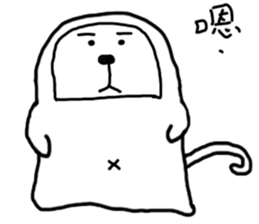 momo bear and friends Chinese new year sticker #9741965