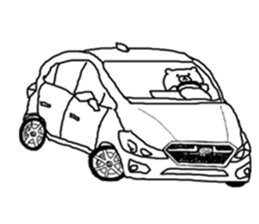 momo bear and friends Chinese new year sticker #9741968