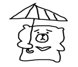 momo bear and friends Chinese new year sticker #9741973