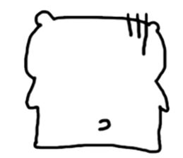 momo bear and friends Chinese new year sticker #9741974