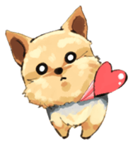 Every day Yorkshire terrier2 sticker #9742195