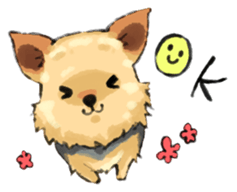 Every day Yorkshire terrier2 sticker #9742202