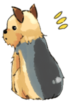 Every day Yorkshire terrier2 sticker #9742207